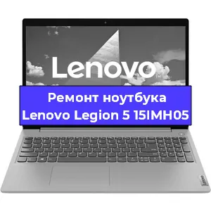 Чистка от пыли и замена термопасты на ноутбуке Lenovo Legion 5 15IMH05 в Санкт-Петербурге